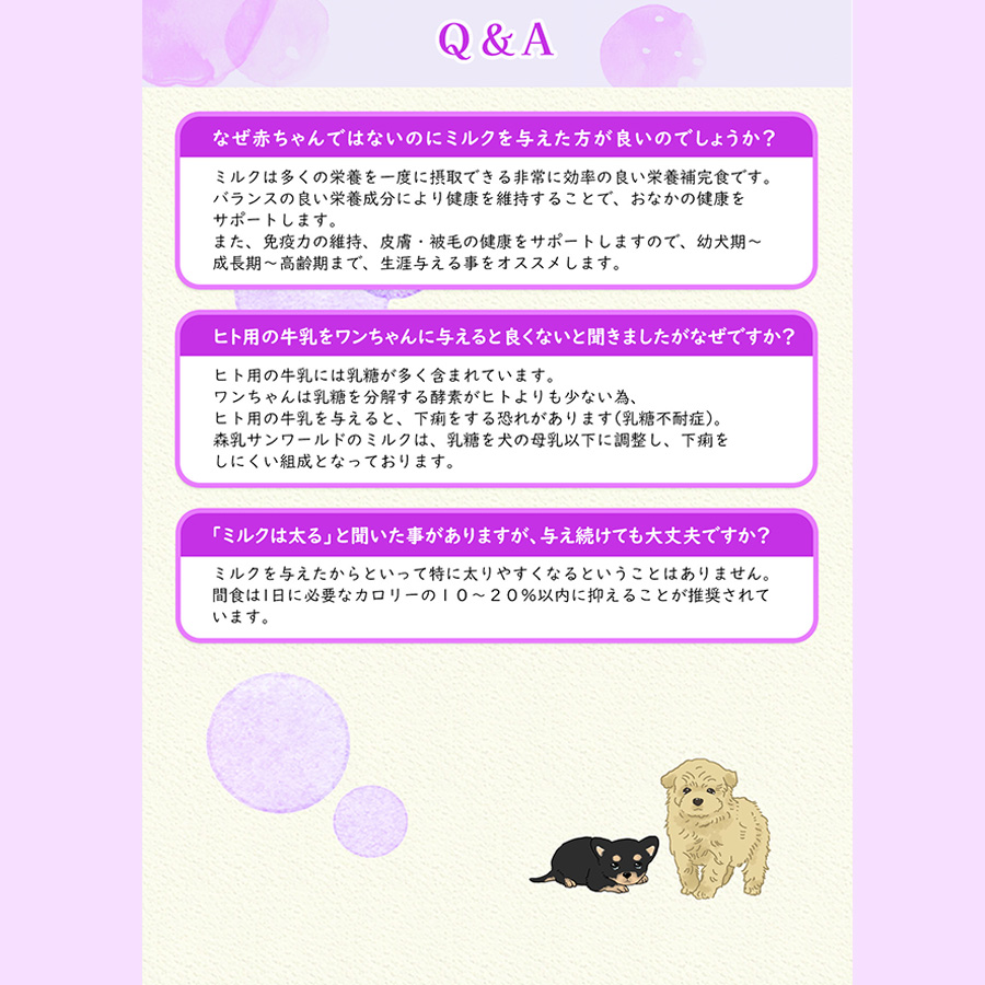 超ポイントバック祭】 森乳サンワールド プレミアムドッグミルク 150g